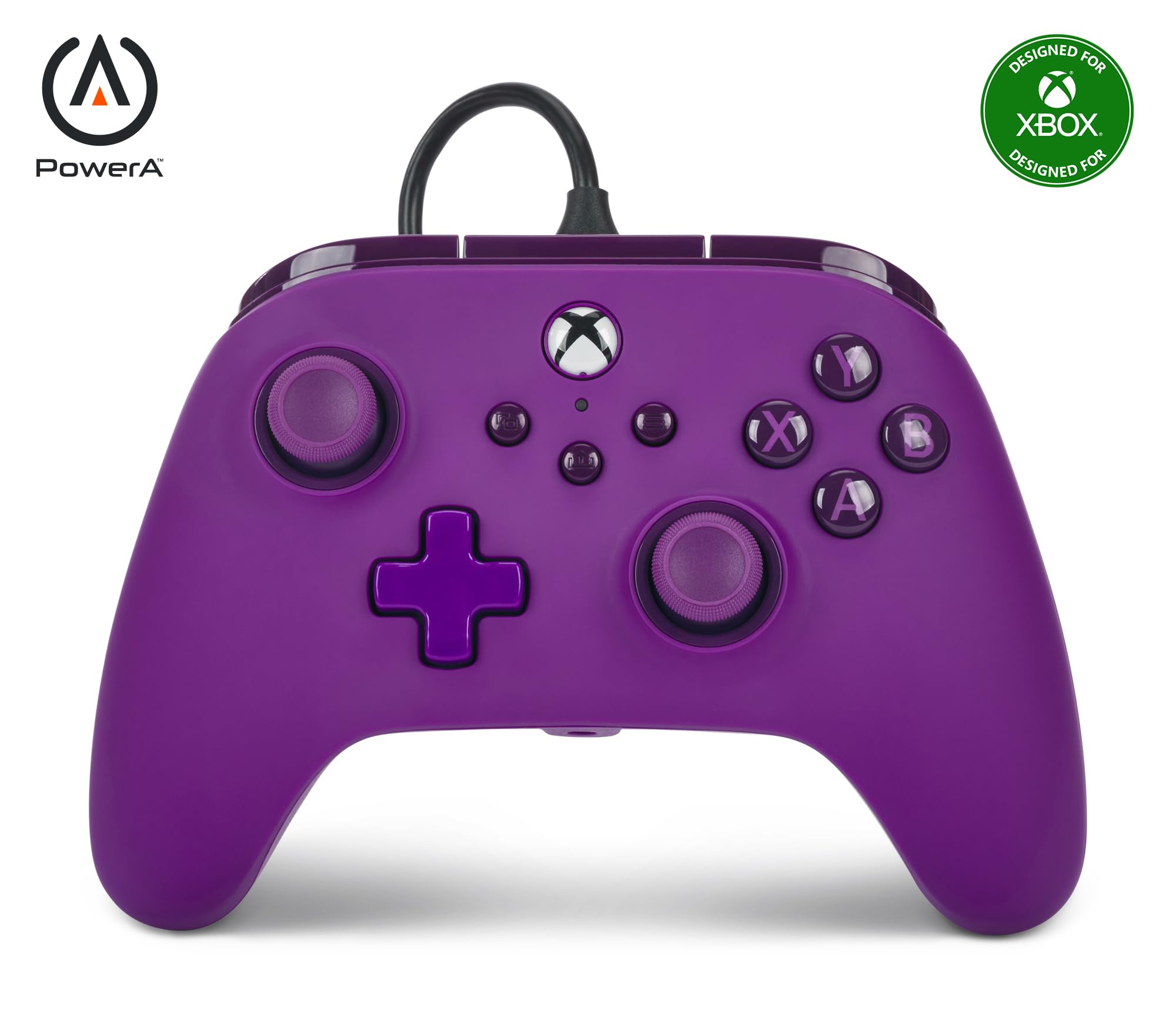 PowerA Advantage Wired Controller for Xbox Series X|S - Sparkle, gamepad, wired video game controller, gaming controller, USB-C, Works with Xbox One, Officially Licensed for Xbox