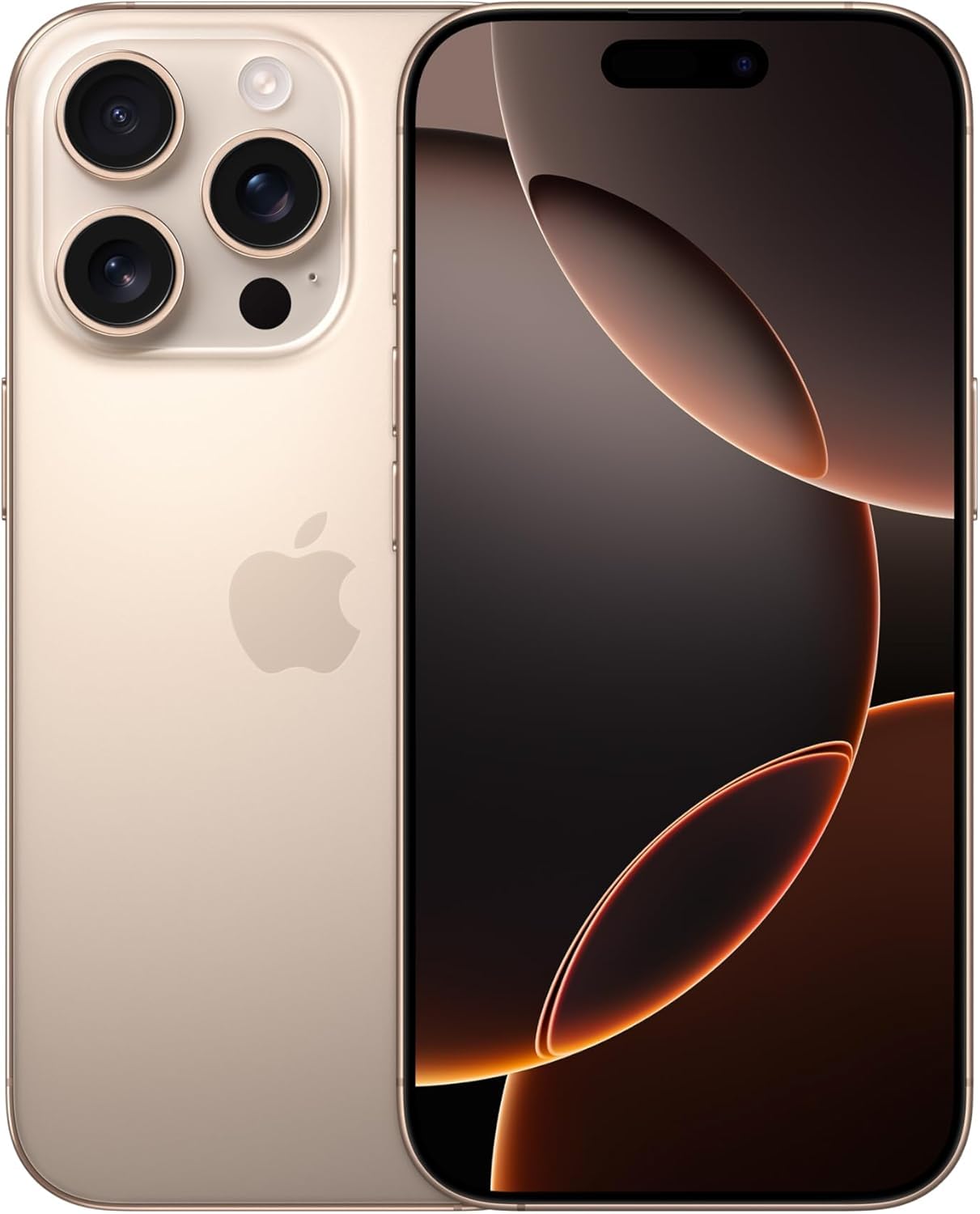 Apple iPhone 16 Pro Max, 512GB, Desert Titanium - T-Mobile (Renewed Premium)