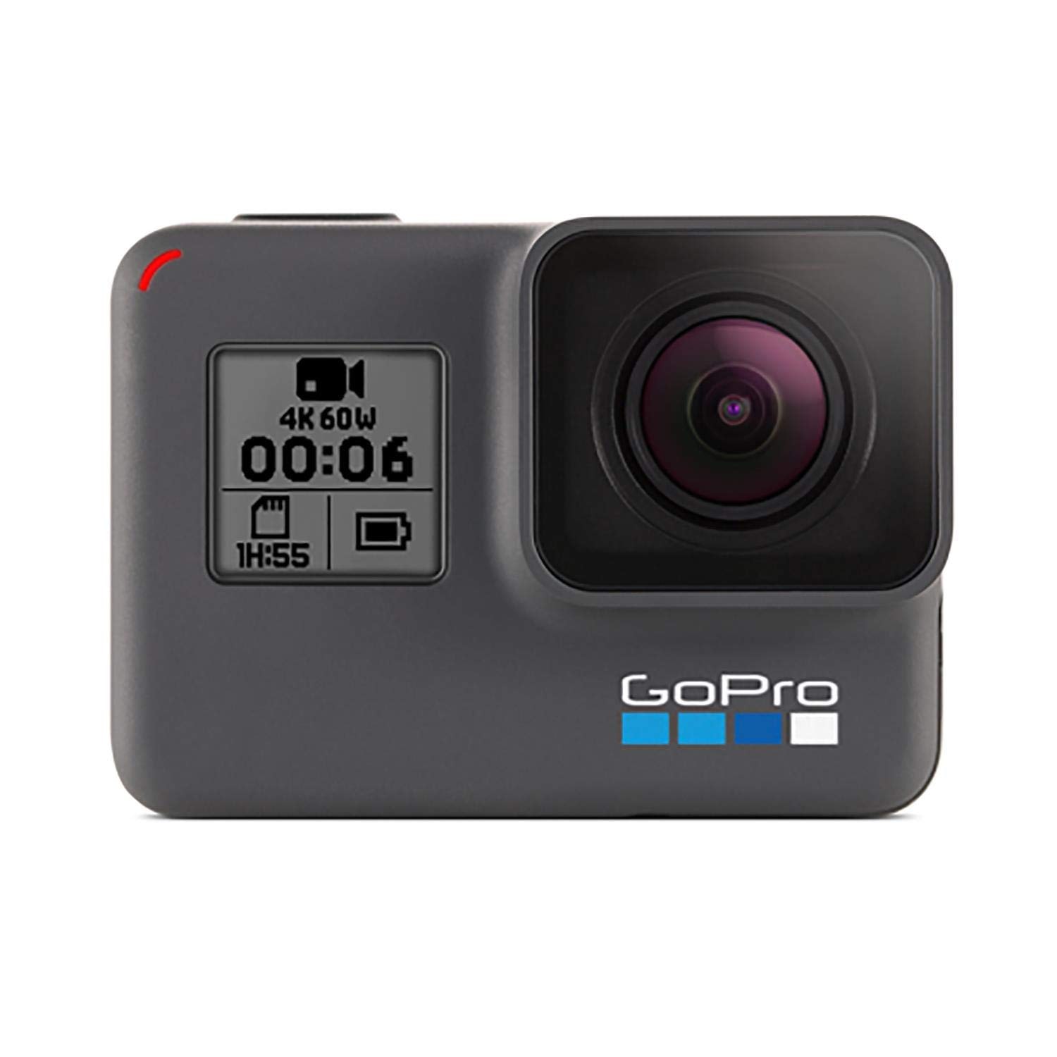 GoPro HERO6 Black — Waterproof Digital Action Camera for Travel with Touch Screen 4K HD Video 12MP Photos