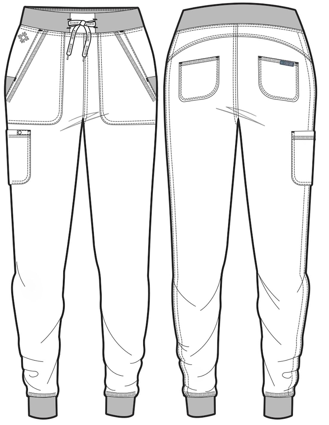 Med Couture Touch Scrub Pant Yoga Jogger