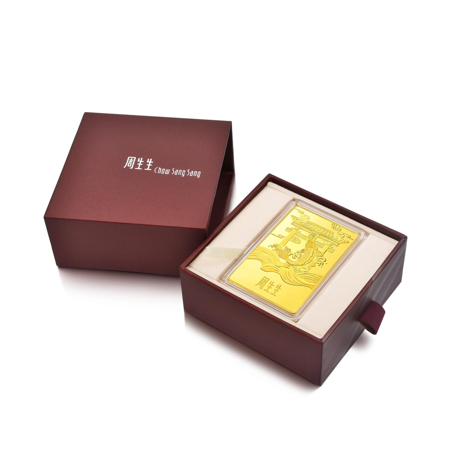 CHOW SANG SANG 999.9 24K Solid Gold Chinese Gifting Collection New Year Zodiac Ingot for Women and Men 955439 Price-by-Weight Approx. 19.98 Grams Gold