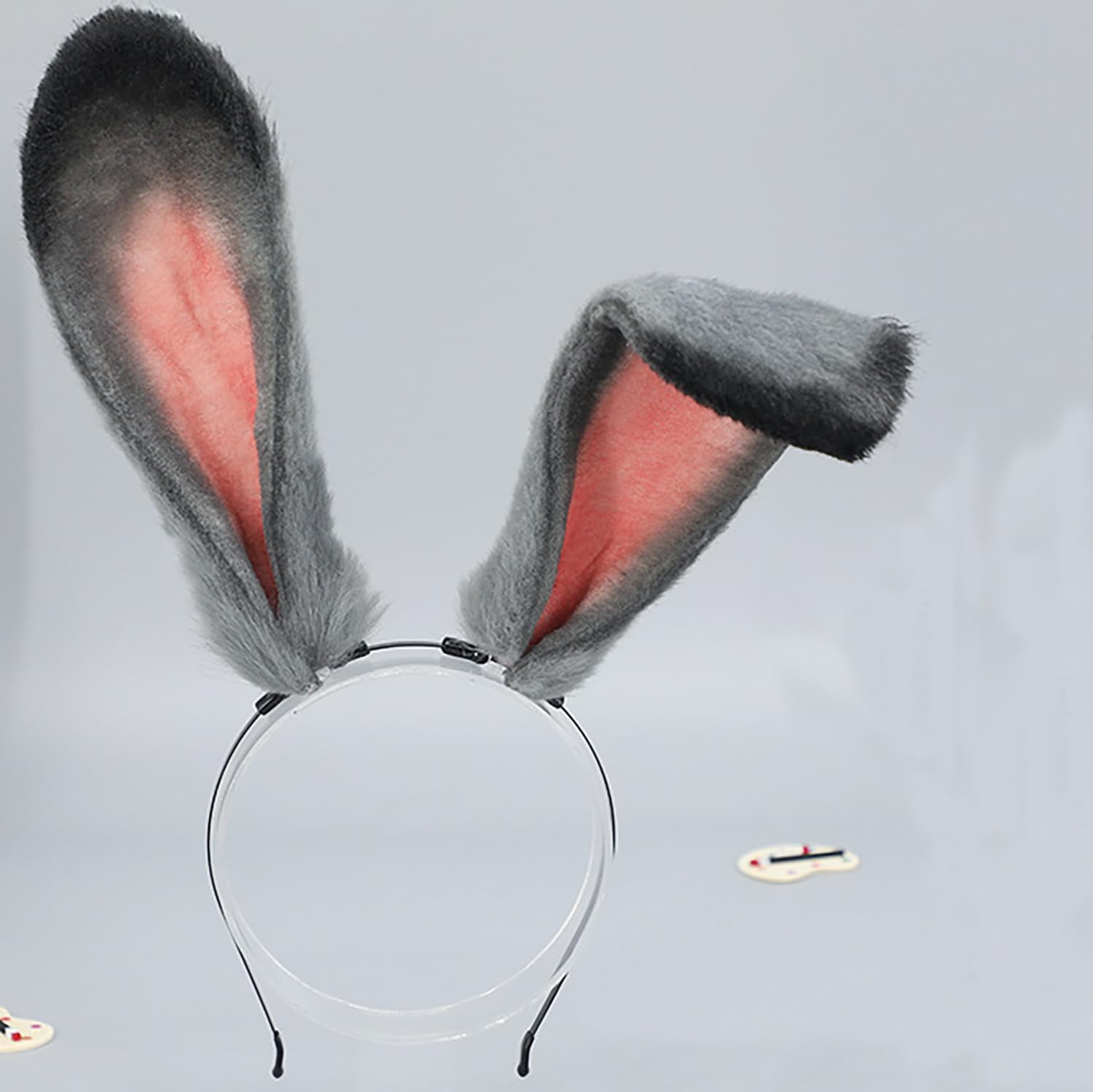 Faylay Women Cosplay Bunny Ears Rabbit Headband Animal Ears Furry Bunny Ears Party Accessories: Bunny Ju