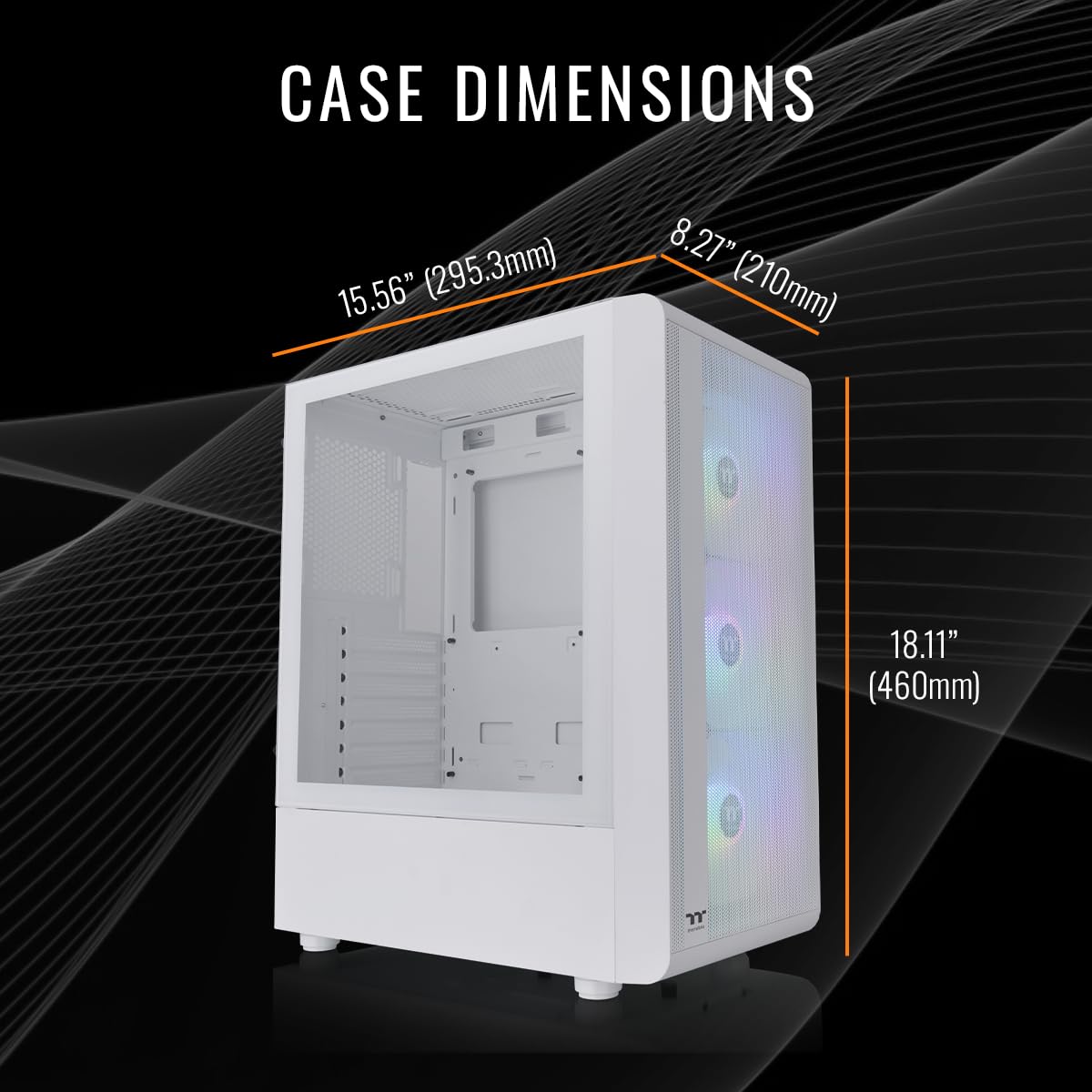 Thermaltake LCGS Quartz i460 R4 Gaming Desktop (Intel Core™ i5-13400F, 3600Mhz 16GB RGB Memory, NVIDIA GeForce® RTX 4060, 1TB NVMe M.2) S2QT-B66R-460-LCS