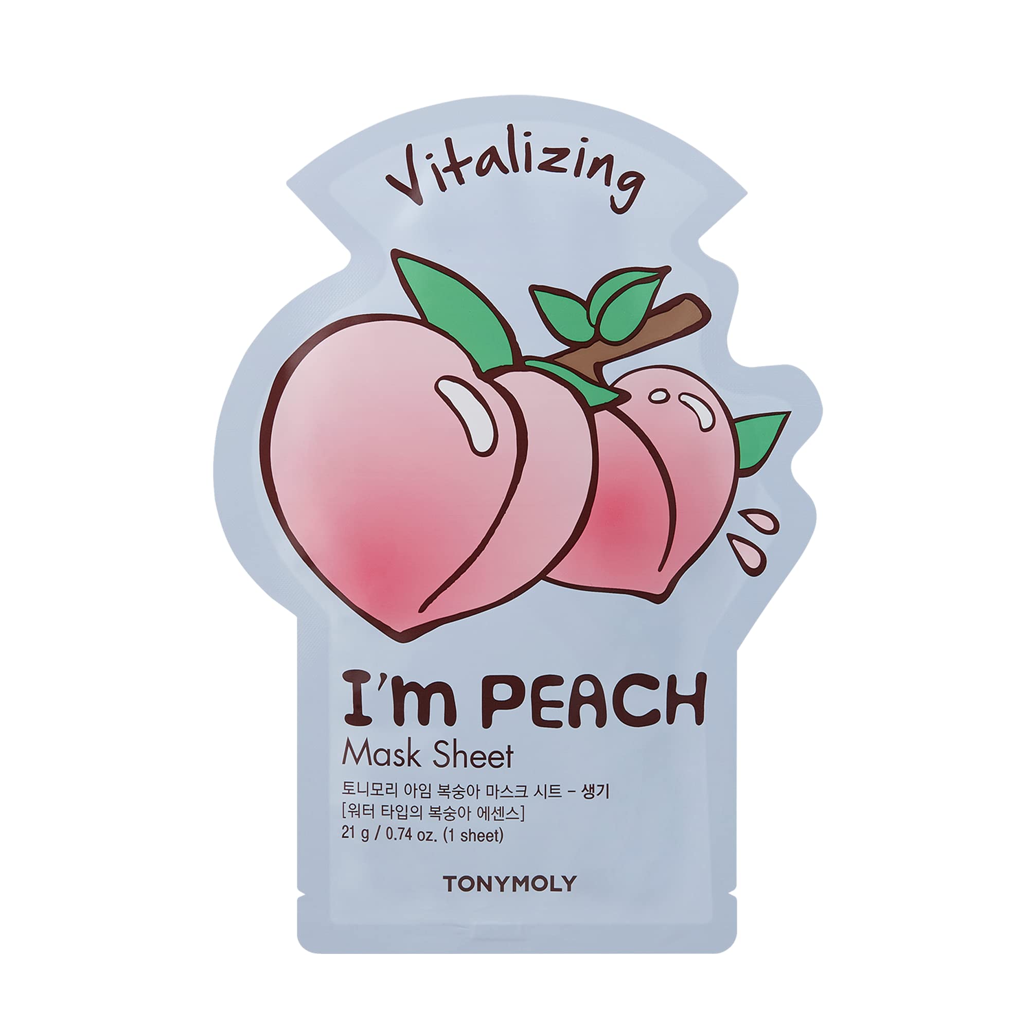 TONYMOLY I'm Real Sheet Mask, Easter Basket Stuffers, Hydrating & Moisturizing Skincare, Korean Skin Care Face Mask