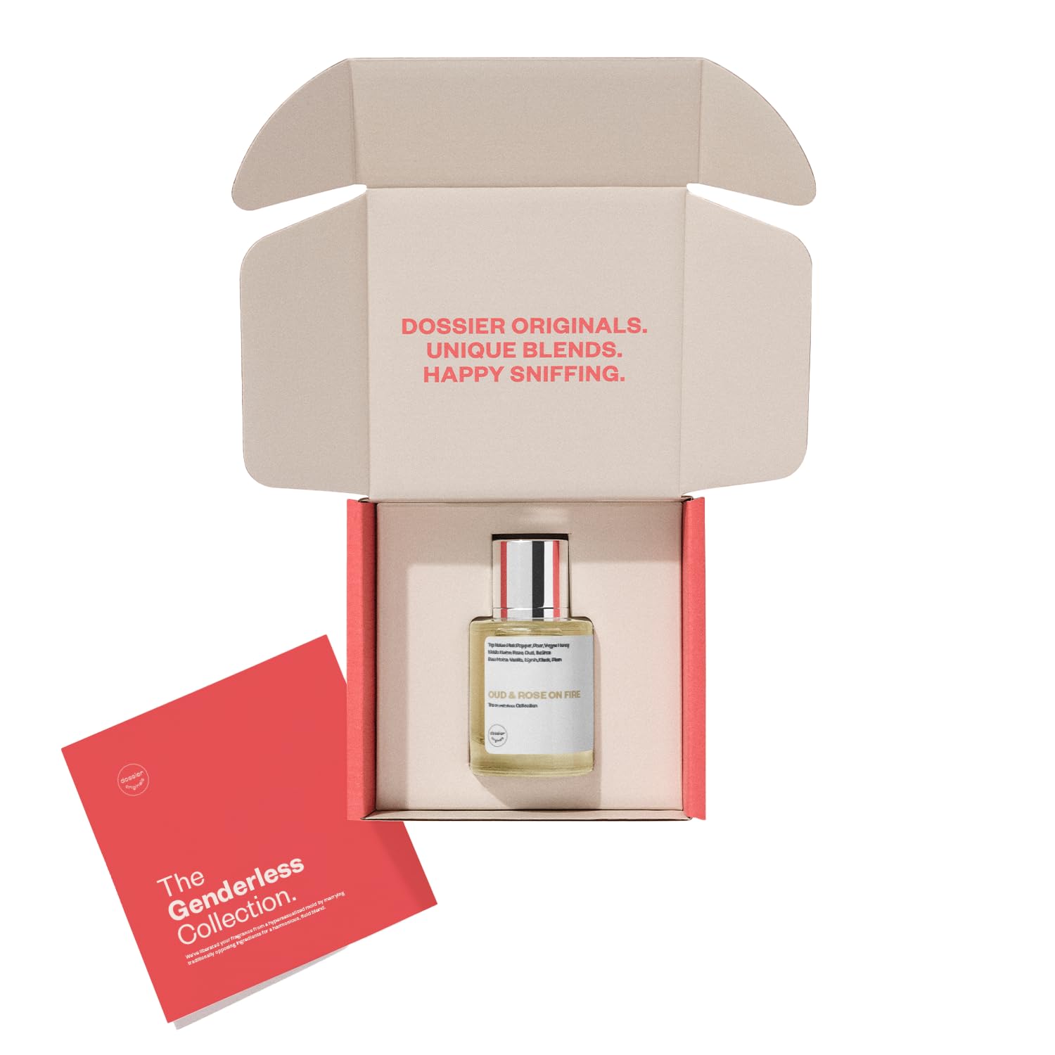 Dossier - Ambery Saffron - Eau de Parfum - Inspired by MFK's B.accarat R.ouge 5.40 - Vegan, Unisex Perfume Spray - 3.4 Fl Oz (100ml)