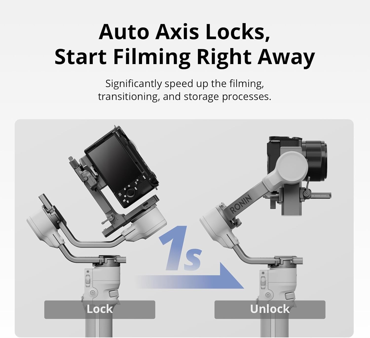 DJI RS 4 Mini, Gimbal Stabilizer for Cameras, Auto Axis Locks, Camera Gimbal, Native Vertical Shooting + Turnstile Wireless Lavalier 2X Microphones ()