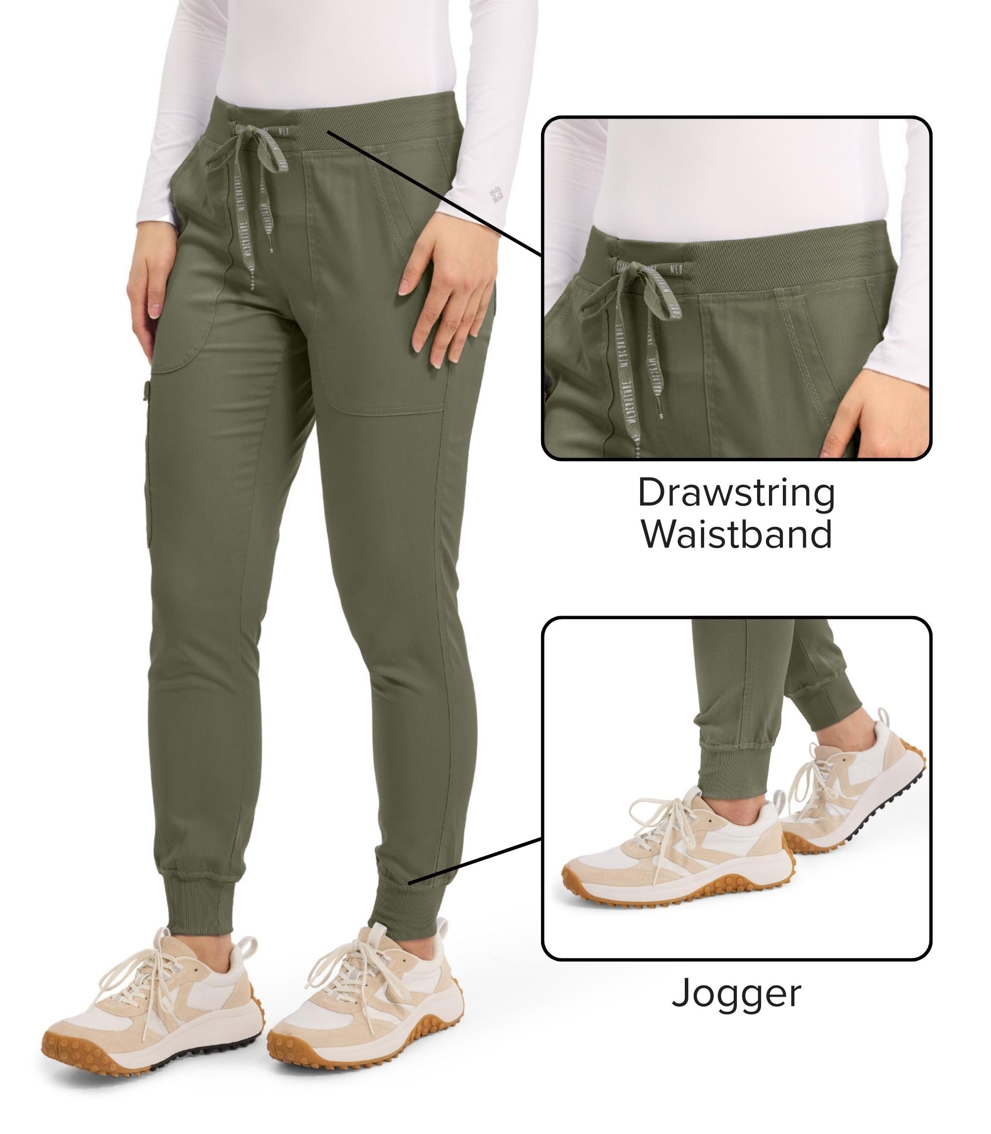 Med Couture Touch Scrub Pant Yoga Jogger