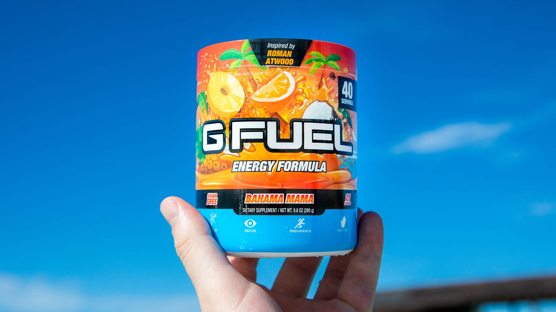G Fuel Sweet Melodies Hatsune Miku Energy Drink Powder, Pre Workout Caffeine Mix for Gaming, Sugar Free Focus Amino, Vitamin + Antioxidants, 9.9oz (, 40 Servings)
