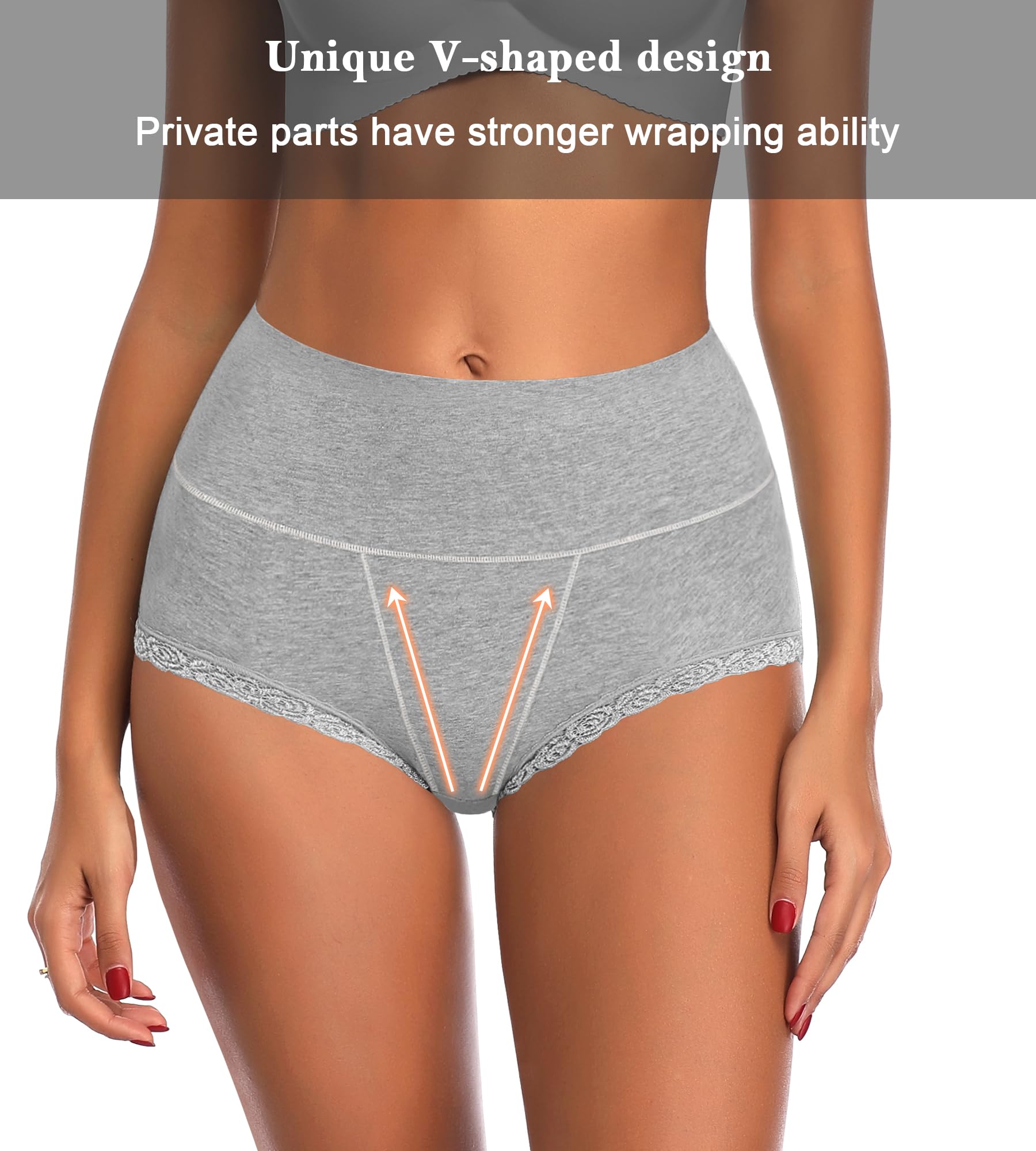 OPIBOO Cotton Underwear Ladies Panties Boyshorts: Multicoloured a XX-Large