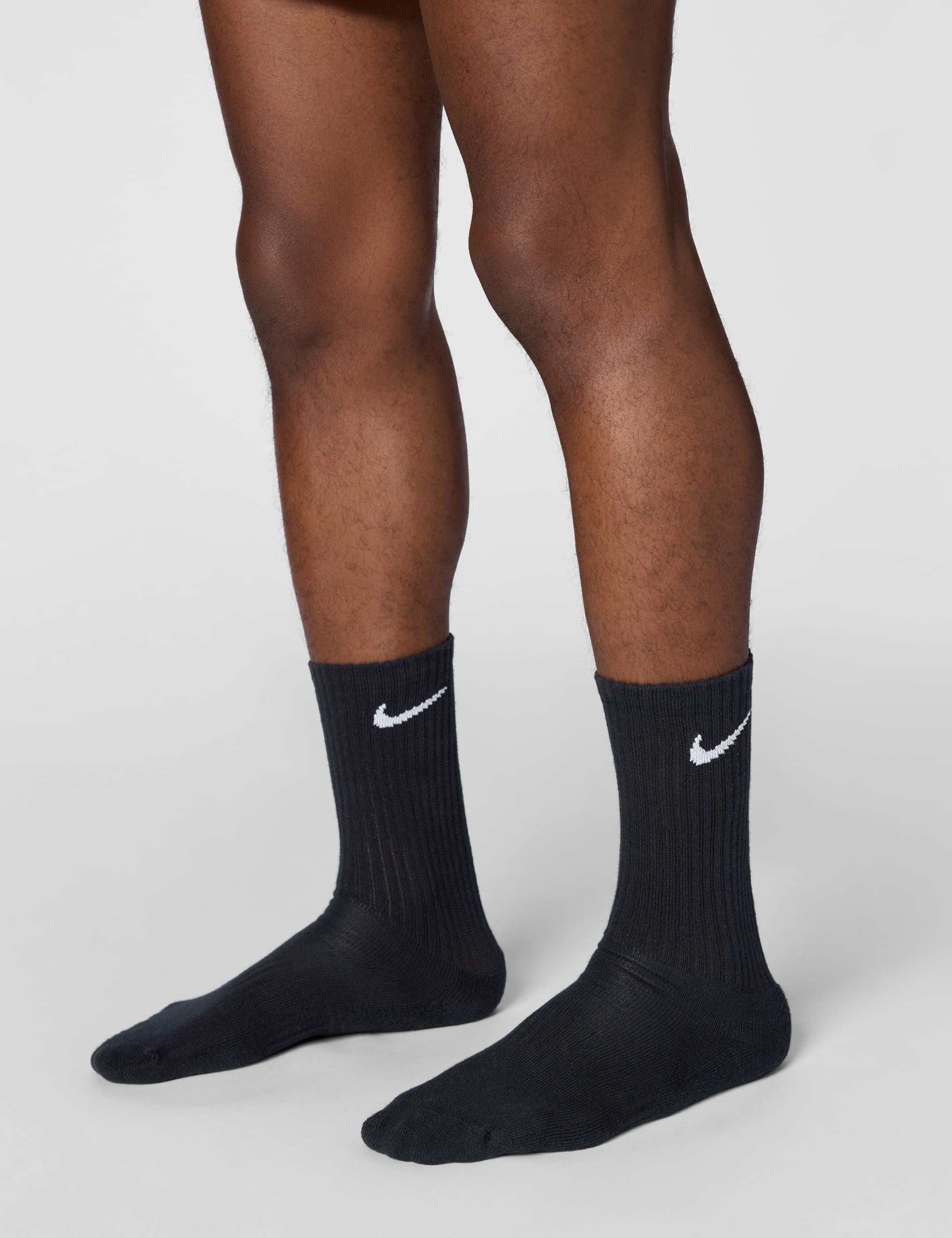 Nike unisex-adult Unisex Everyday Cushion Crew 3 Pair