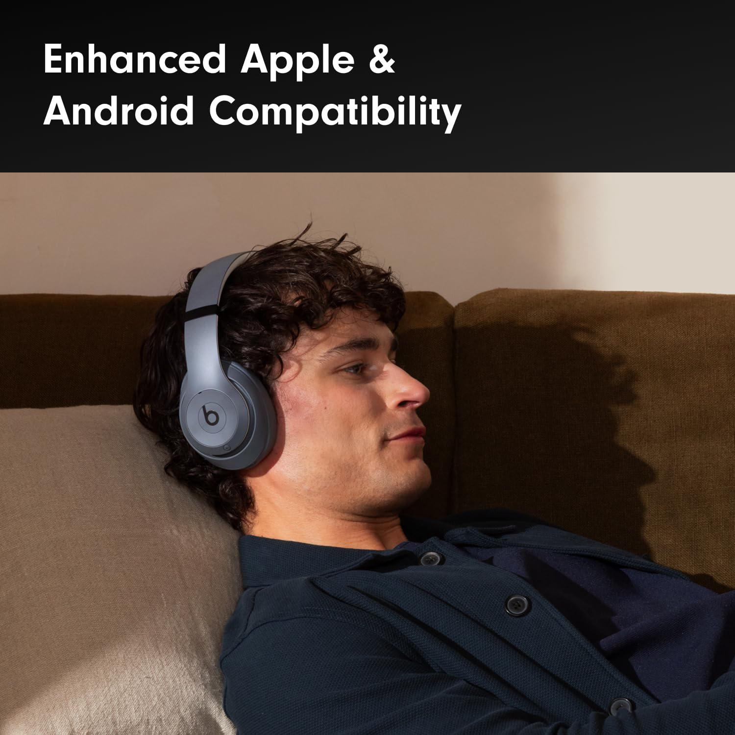 Beats Studio Pro x Kim Kardashian - Bluetooth Noise Cancelling Headphones with AppleCare+ (2 Years) - Moon