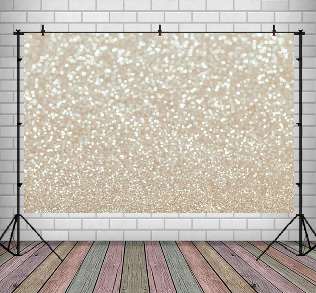 Lvory Bokeh Backdrop Shinning Spots(Not Glitter) Birthday Photography Background Happy Wedding Baby Shower Newborn Baby Anniversary Day Selfie Portrait Valentine's Day Party Decoratio