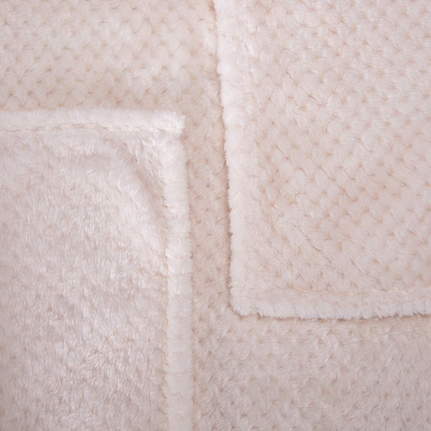 Fuzzy Blanket or Fluffy Blanket for Baby, Soft Warm Cozy Coral Fleece Toddler, Infant or Newborn Receiving Blanket for Crib, Stroller, Travel, Decorative (28Wx40L, XS-Flint Gray)