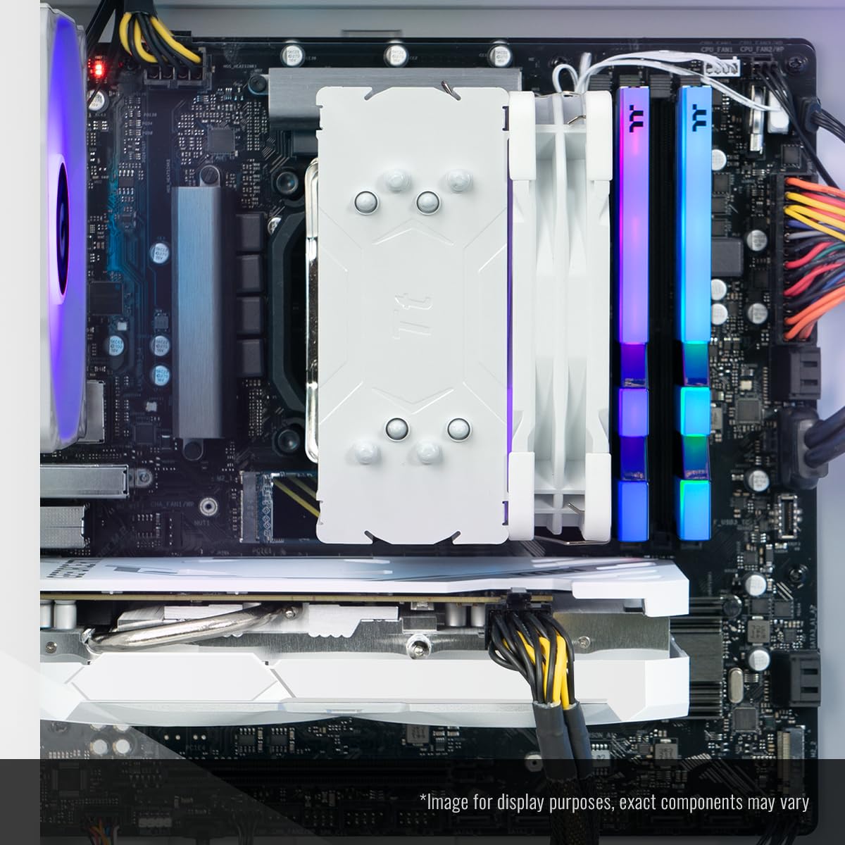 Thermaltake LCGS Quartz i460 R4 Gaming Desktop (Intel Core™ i5-13400F, 3600Mhz 16GB RGB Memory, NVIDIA GeForce® RTX 4060, 1TB NVMe M.2) S2QT-B66R-460-LCS