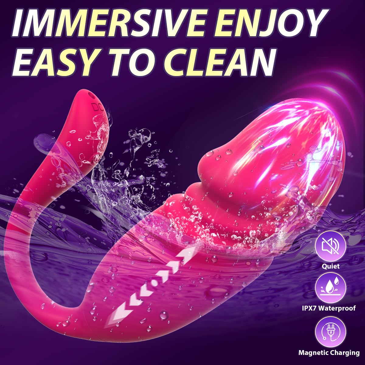 Vibrator Adult Sex Toys App Remote Control G Spot Vibrators Long Distance Egg Vibrator Wireless Bluetooth Rechargeable Wearable for Female Couples Clitoral Stimulator Sexual Pleasure Tools for Women