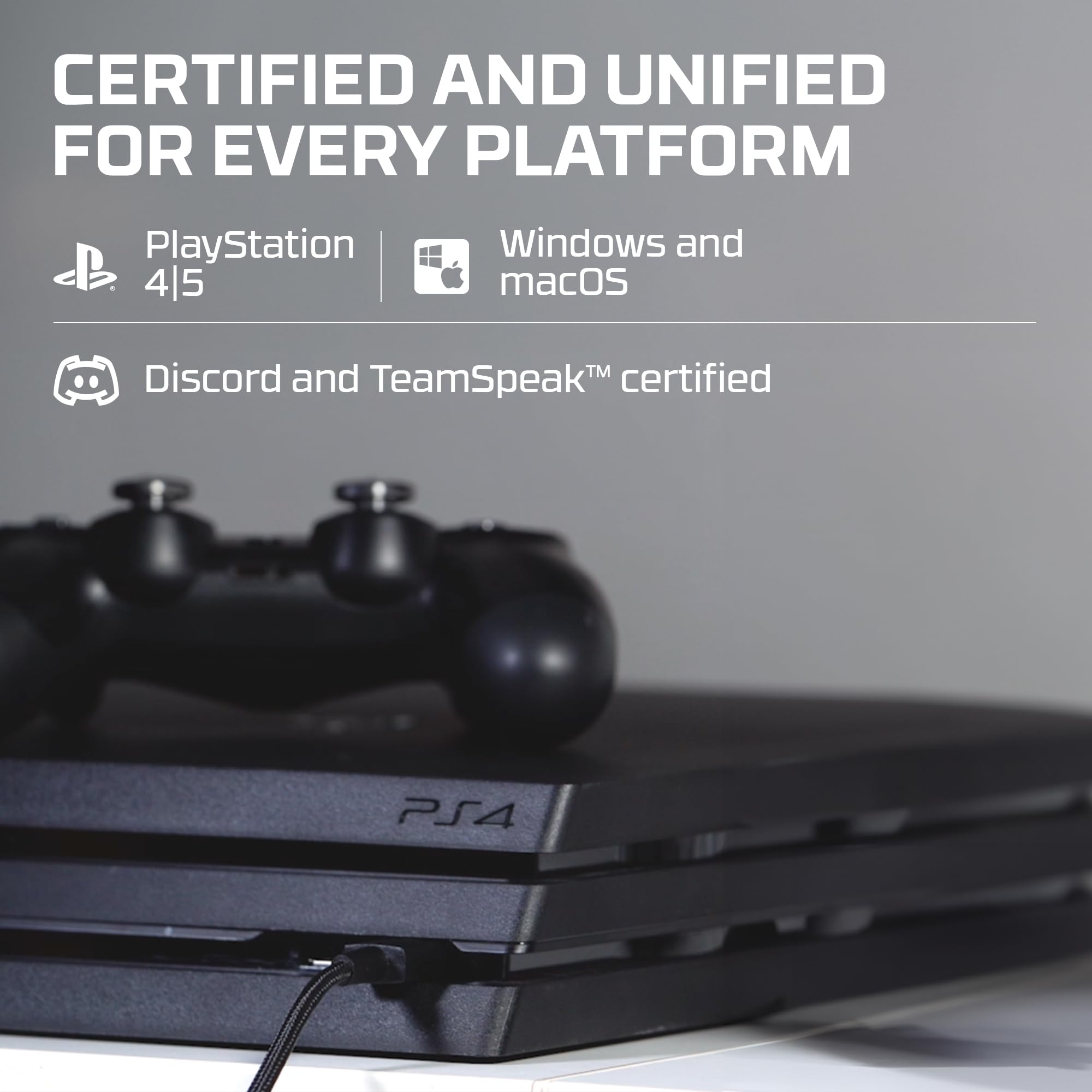 HyperX QuadCast - USB Condenser Gaming Microphone, for PC, PS4, PS5 and Mac, Anti-Vibration Shock Mount, Four Polar Patterns, Pop Filter, Gain Control, Podcasts, Twitch, YouTube, Discord, Red LED: QuadCast QuadCast