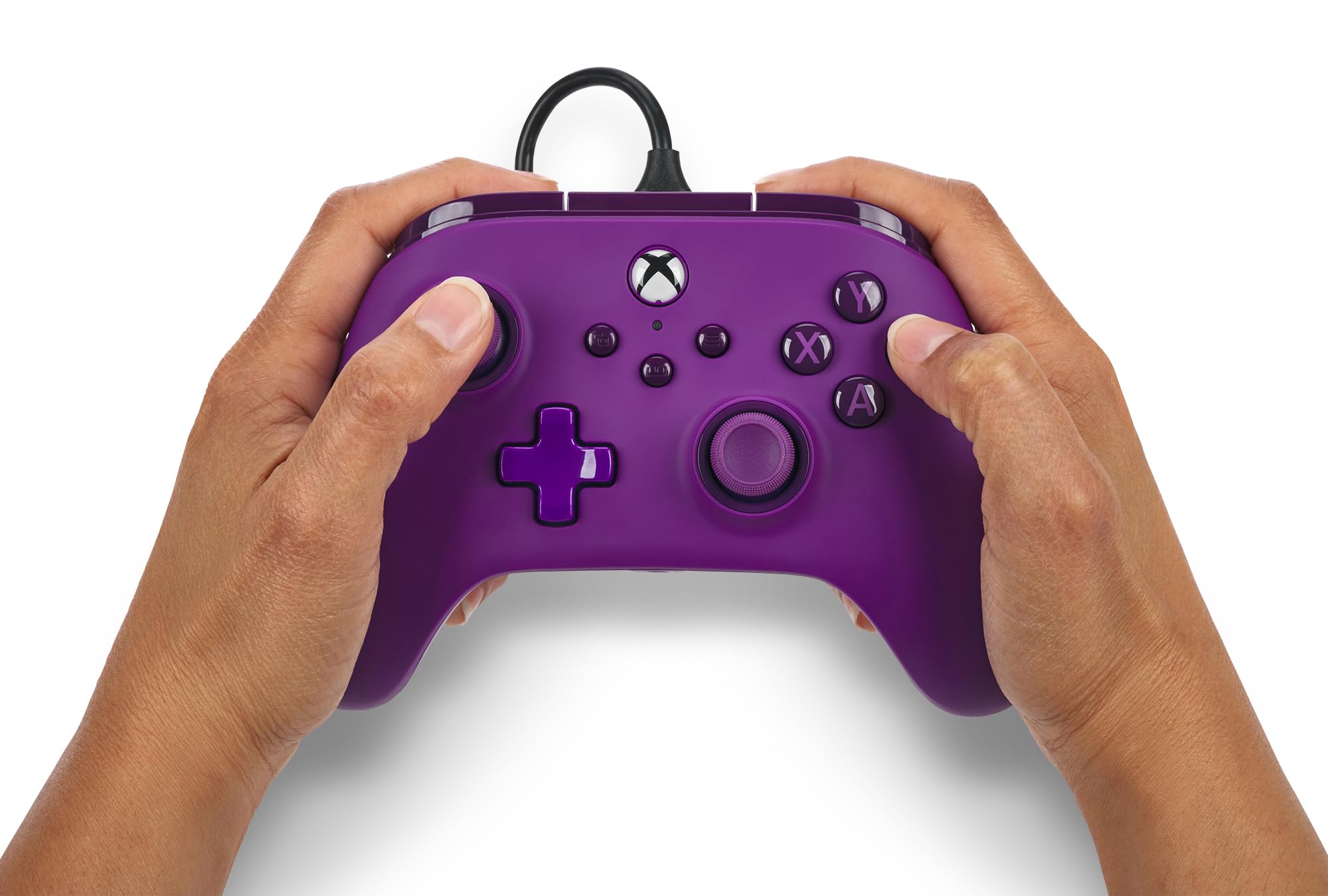 PowerA Advantage Wired Controller for Xbox Series X|S - Sparkle, gamepad, wired video game controller, gaming controller, USB-C, Works with Xbox One, Officially Licensed for Xbox