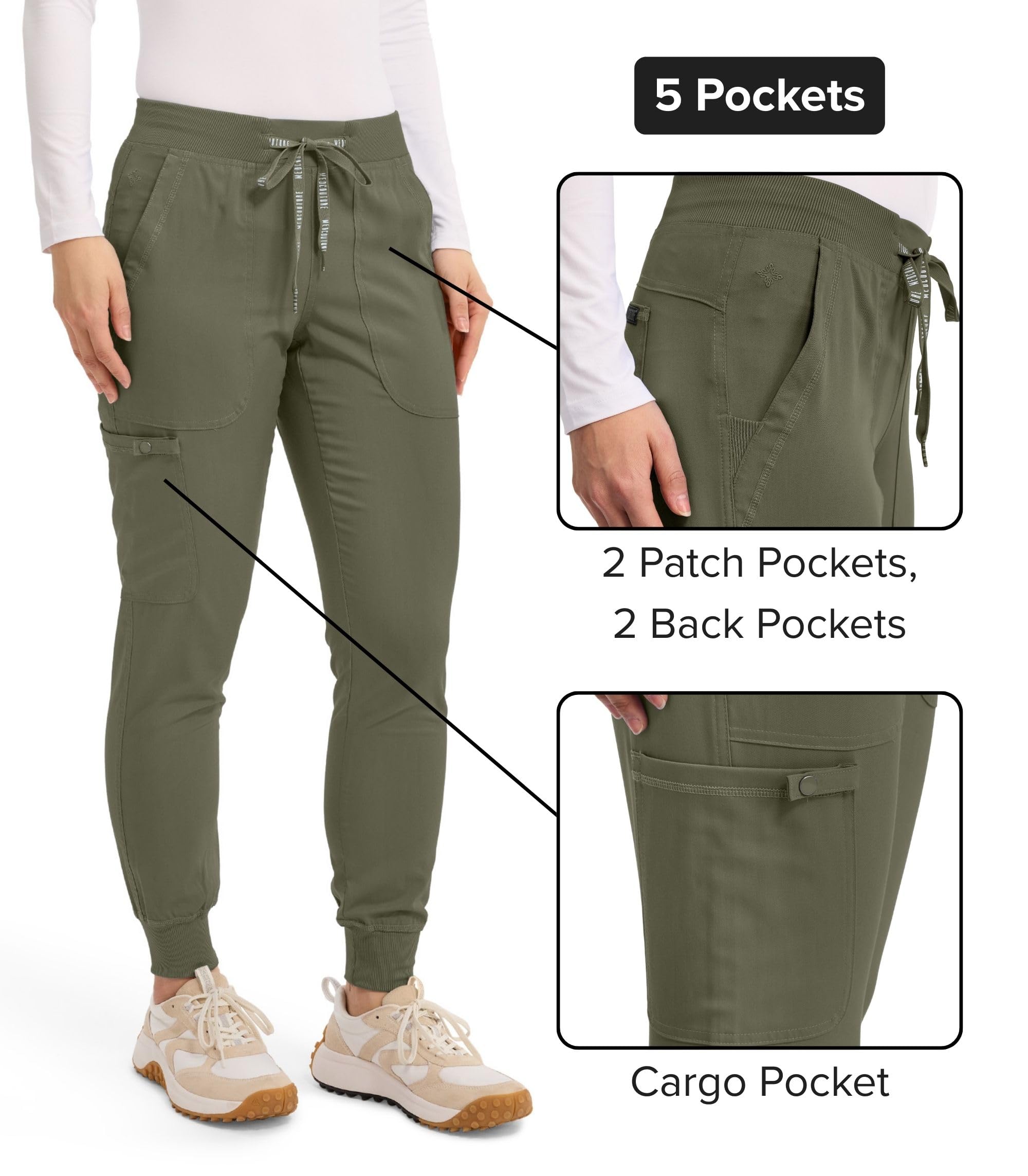 Med Couture Touch Scrub Pant Yoga Jogger