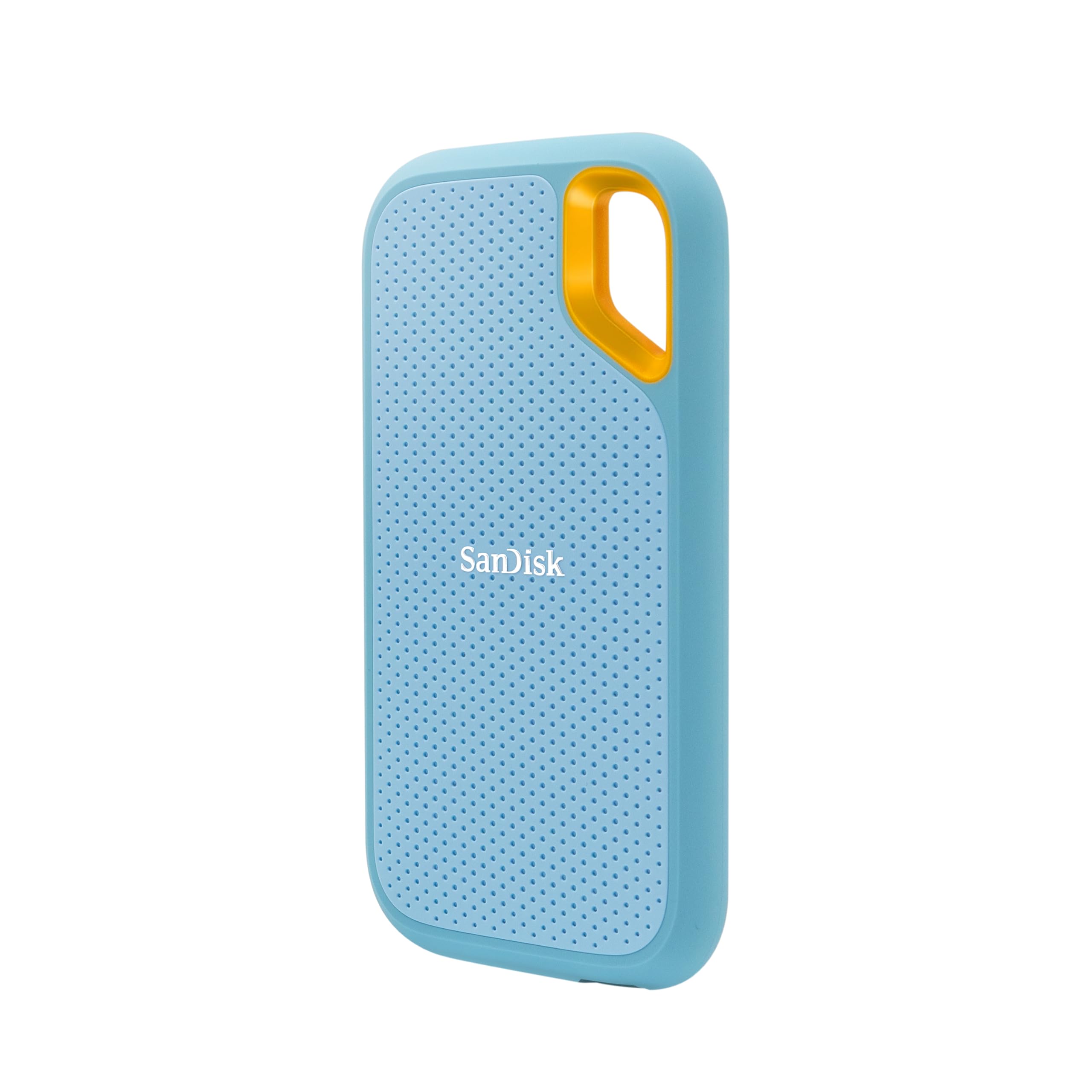 SanDisk 2TB Extreme Portable SSD - Up to 1050MB/s, USB-C, USB 3.2 Gen 2, IP65 Water and Dust Resistance, Updated Firmware - External Solid State Drive - SDSSDE61-2T00-G25: Sky Blue 2TB
