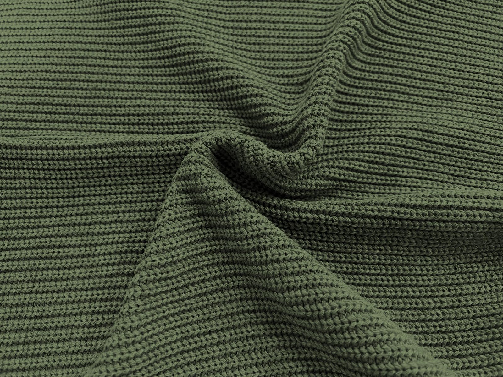 Sweater Dresses for Women Casual Sexy Off Shoulder Long Sleeve Knit Pullover Winter Pullover Dress: Large Knit/Army Green