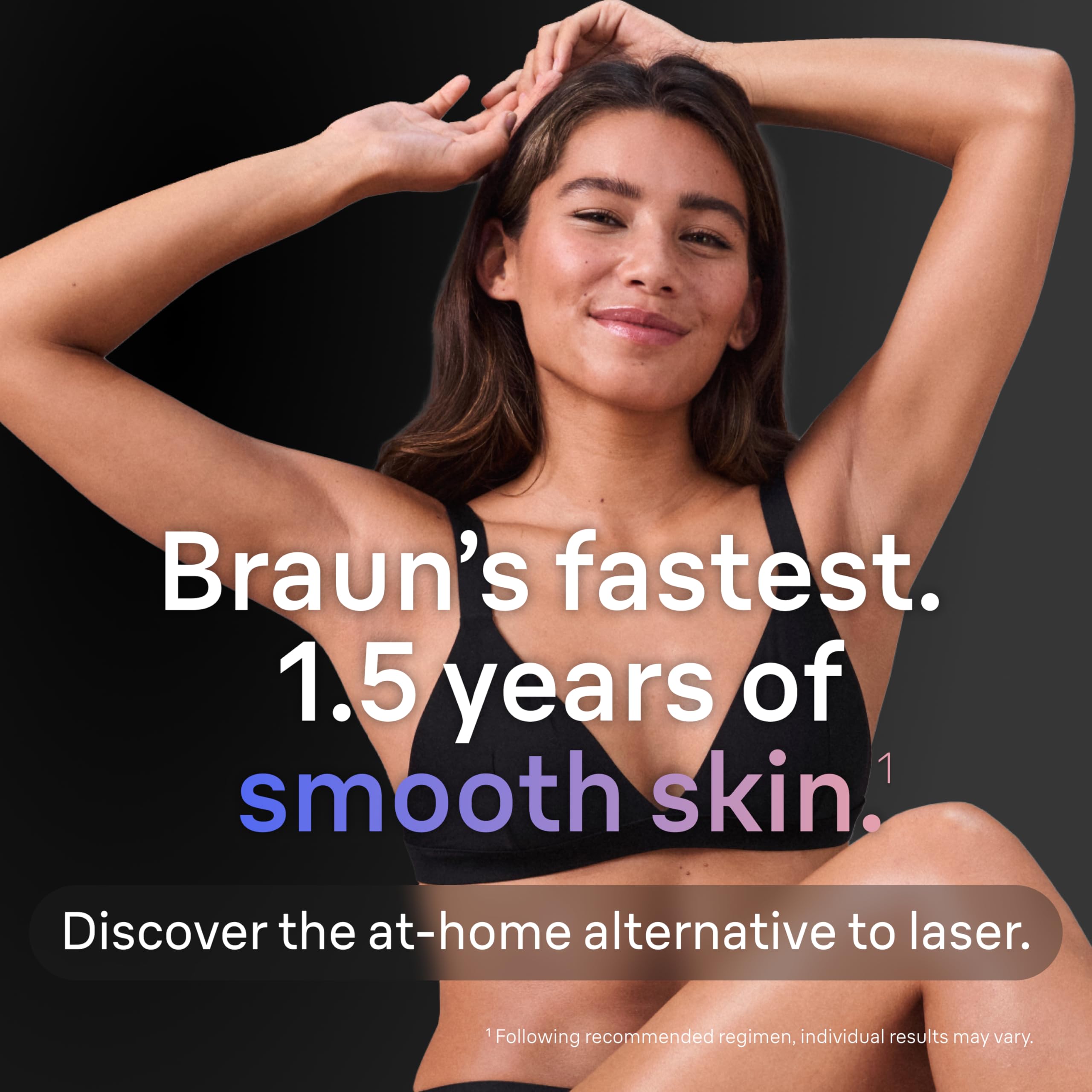 Braun Smart IPL, Skin i·Expert Pro 7: at Home Laser Hair Removal, Permanent Visible Hair Reduction, Holiday Gifts for Women and Men with Free App, Vanity Case, Venus Razor, 4 Smart Heads, IPL7387