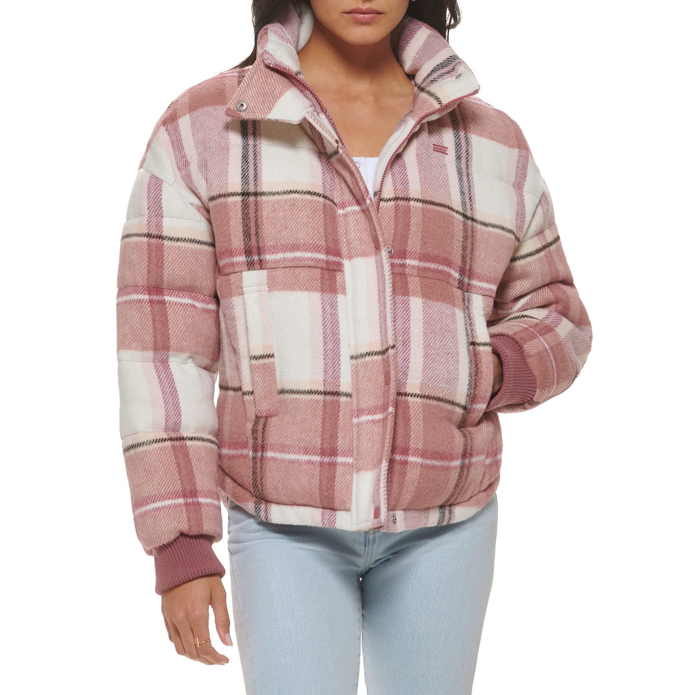 Levi's Women's Cinch Waist Puffer Jacket