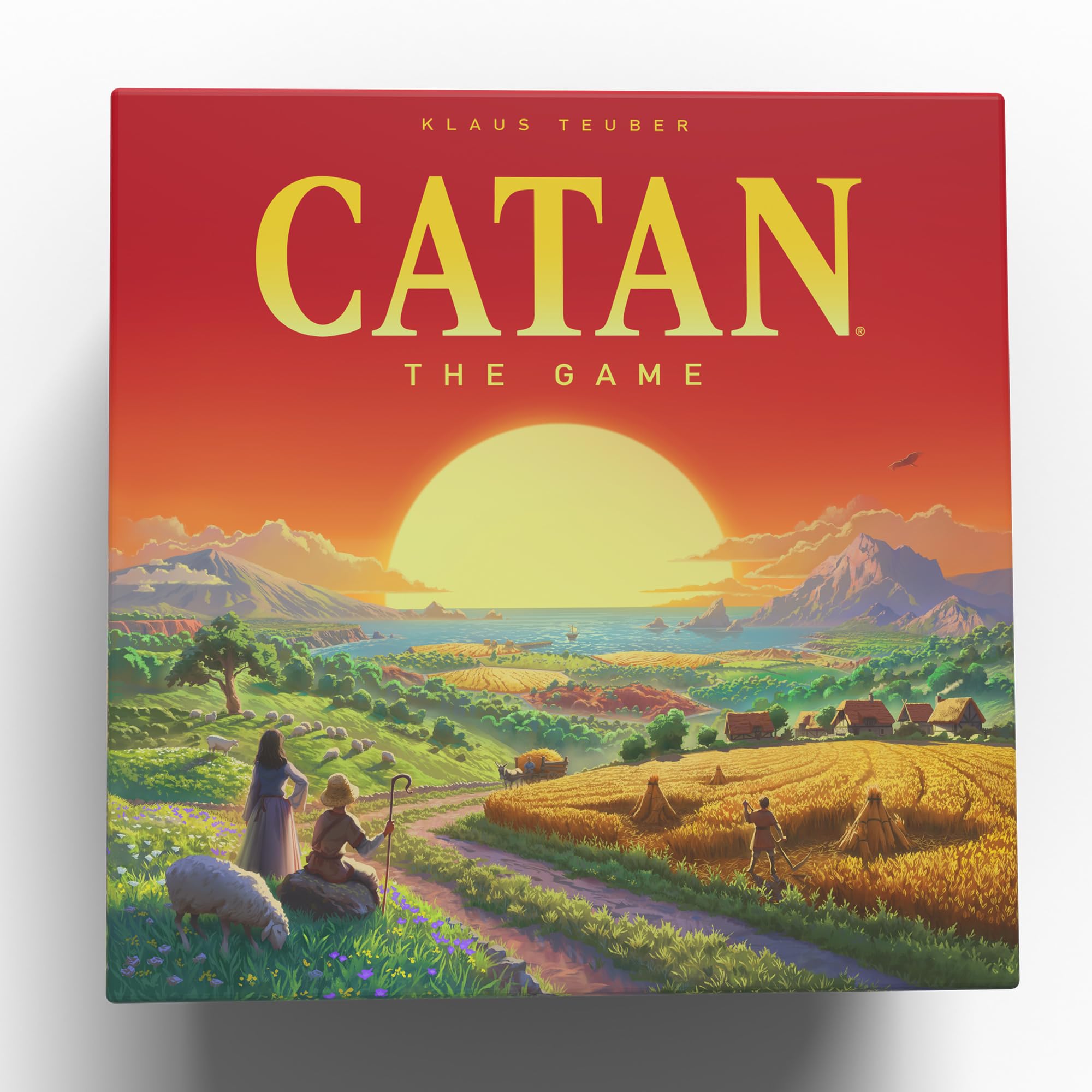 CATAN Board Game - Embark on a Journey of Discovery and Trade! Civilization Building Strategy Game, Family Game for Kids & Adults, Ages 10+, 3-4 Players, 60-90 Minute Playtime, Made by CATAN Studio