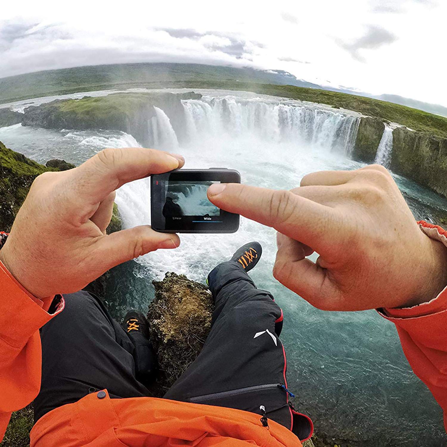 GoPro HERO6 Black — Waterproof Digital Action Camera for Travel with Touch Screen 4K HD Video 12MP Photos