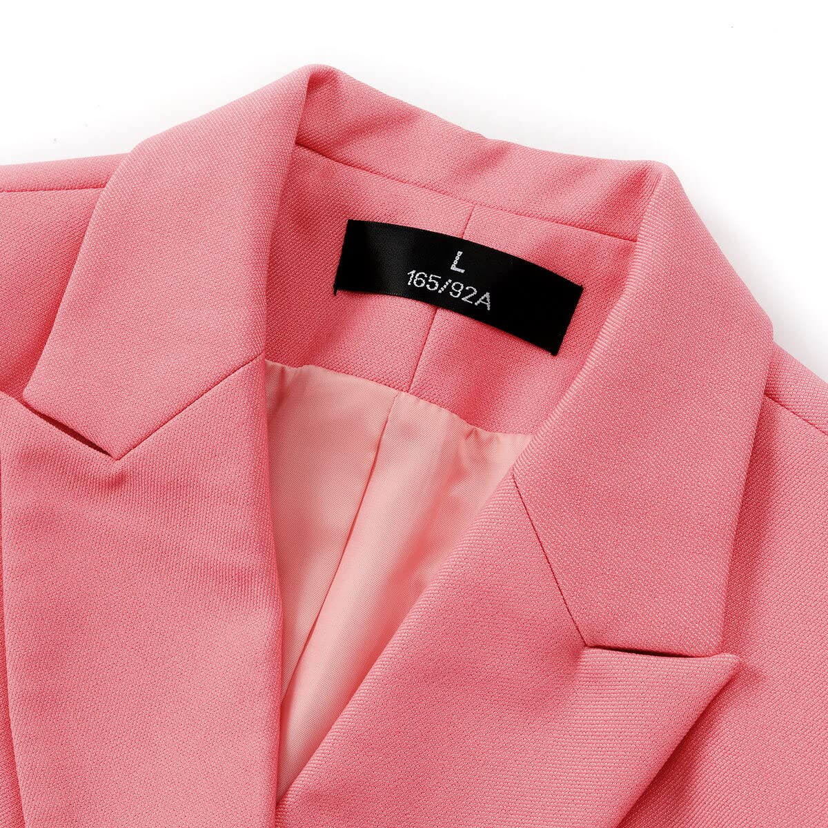 YUNCLOS Women's 2 Piece Double Breasted Suit Set Two Button Blazer and Pants