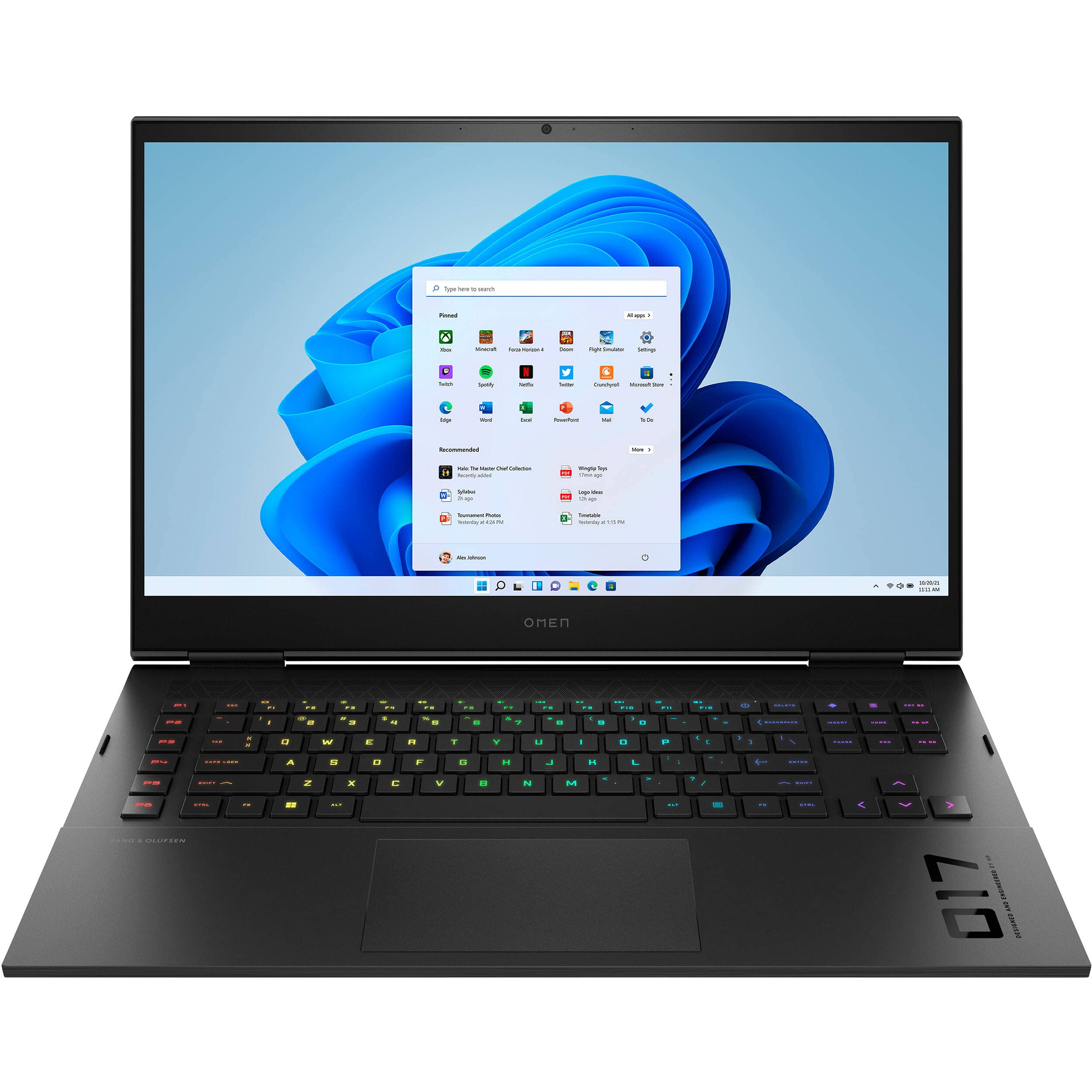 HP OMEN 17 17.3" FHD 144Hz Display Gaming Laptop - 12th Gen Intel Core i7-12800HX 16-Core up to 4.80 GHz CPU, 64GB DDR5 RAM, 1TB (2 x 512GB) NVMe SSD, GeForce RTX 3060 6GB Graphics, Windows 11 Pro