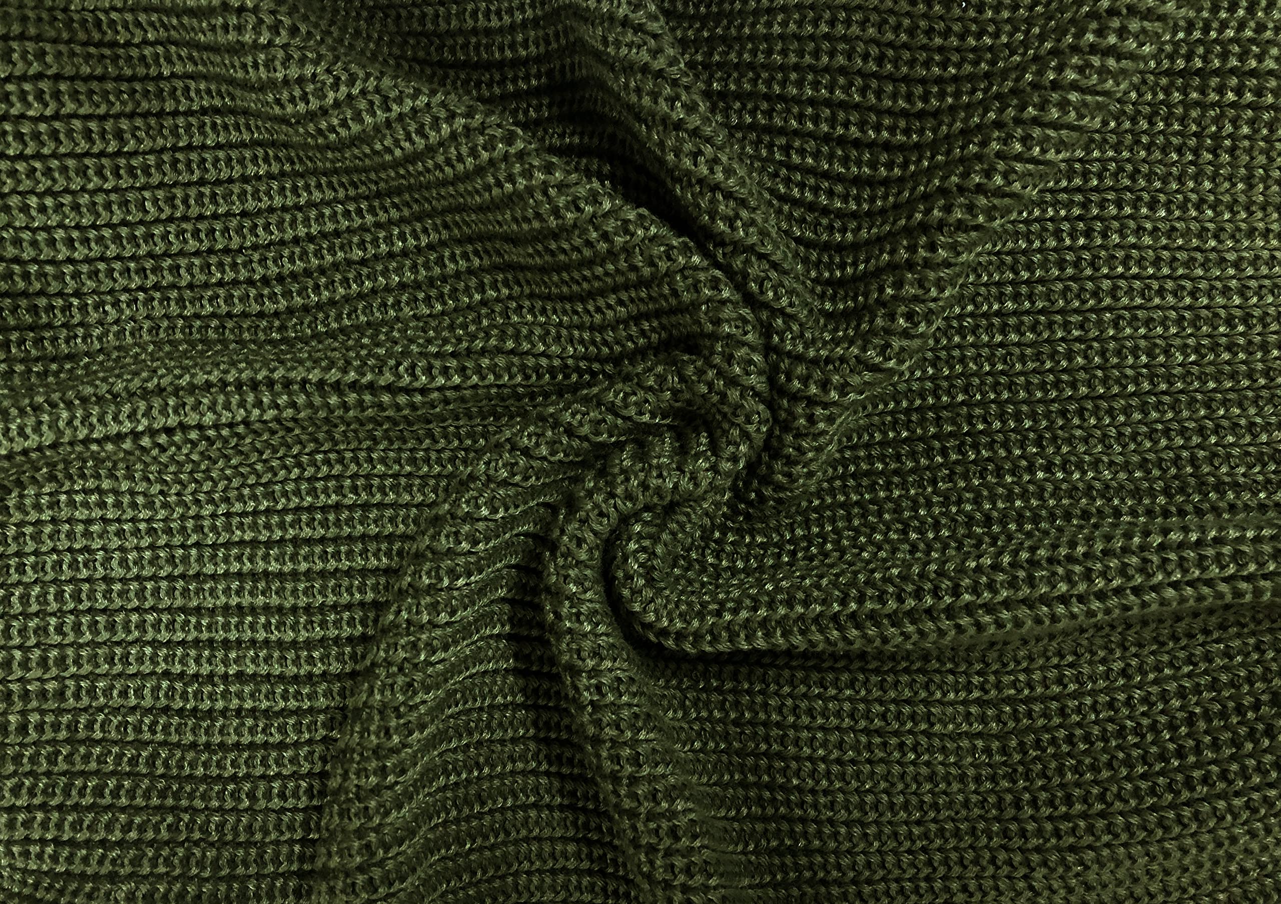Sweater Dresses for Women Casual Sexy Off Shoulder Long Sleeve Knit Pullover Winter Pullover Dress: Large Knit/Army Green