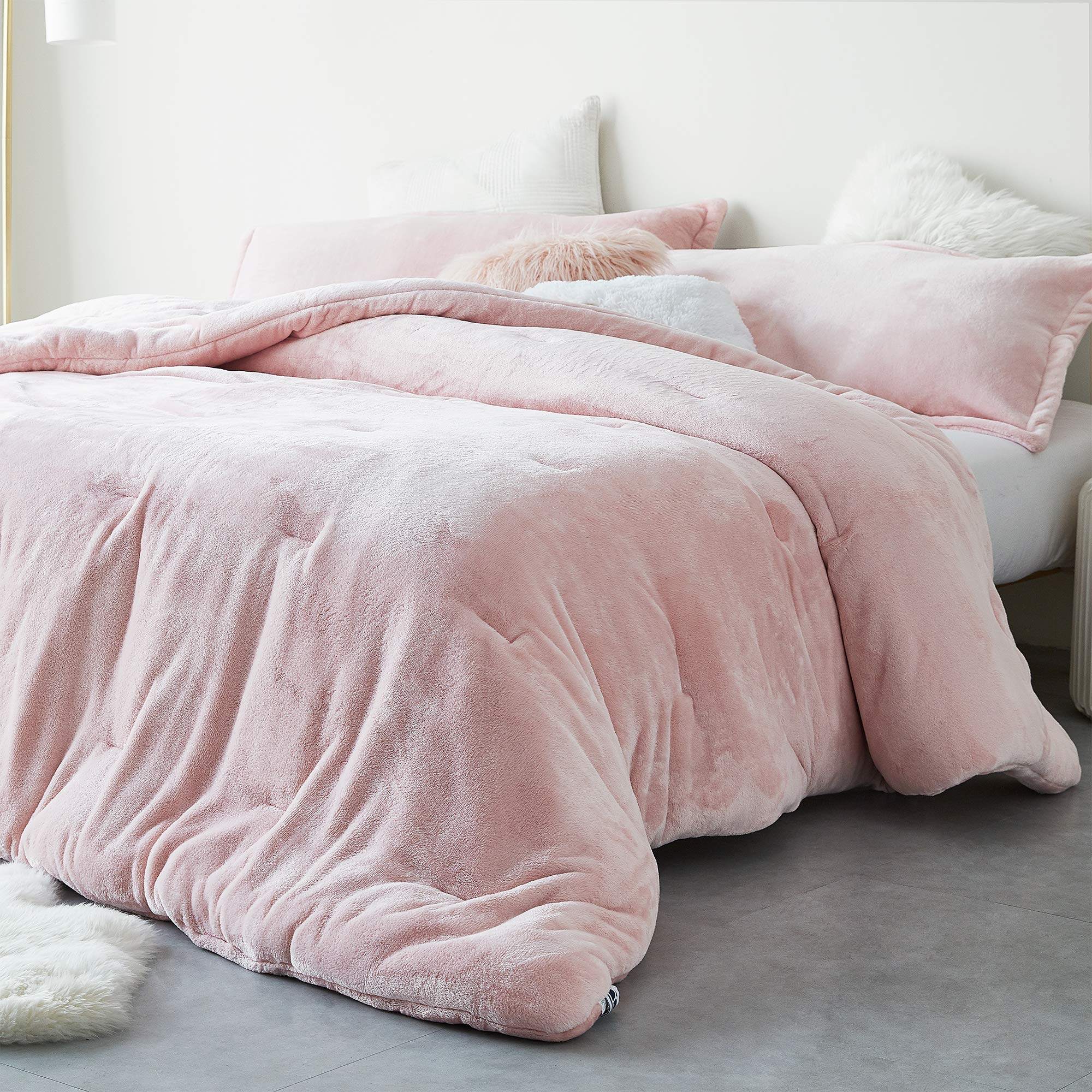 Byourbed Coma Inducer Oversized Comforter Set - Me Sooo Comfy - Rose Quartz