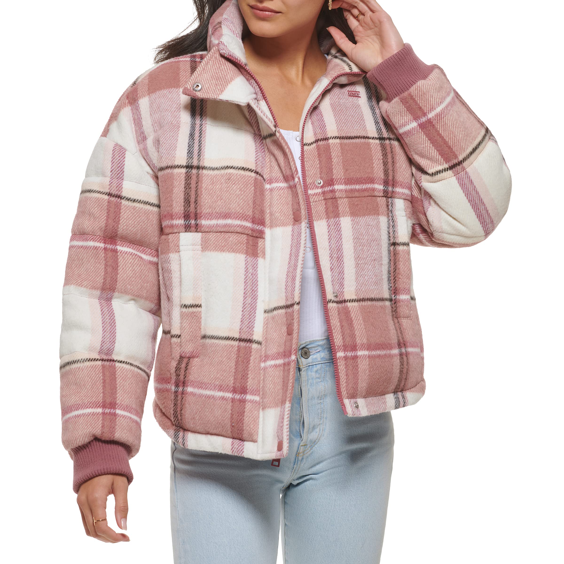 Levi's Women's Cinch Waist Puffer Jacket